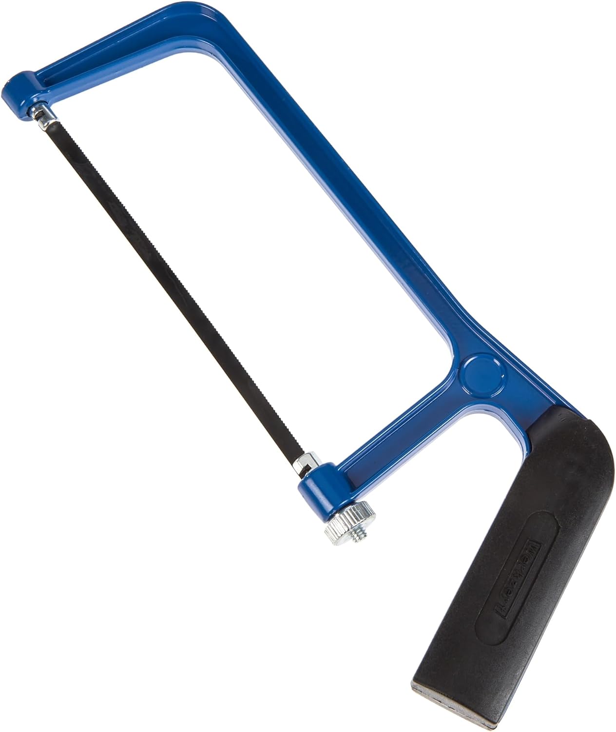 Schneidladen-Set Alu 2-teilig - blau/schwarz - Allzwecksäge mit Metallsägeblatt 150 mm - Aluminiumschneidlade 140 x 40 x 20