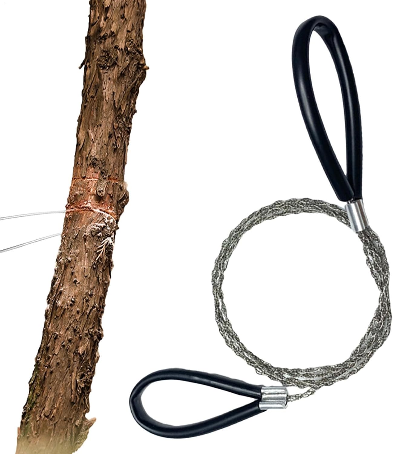 PVC-Rohr-Saitensäge – manueller Survival-Drahtschneider, tragbare Handkettensäge