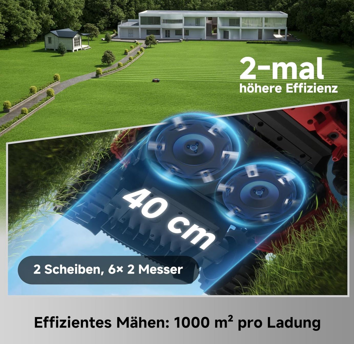 LiDAX Ultra AWD-Serie Mähroboter