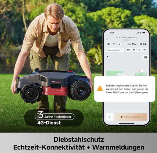 LiDAX Ultra AWD-Serie Mähroboter